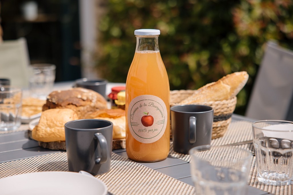 Petit déjeuner - Domaine de la Bourgonnière